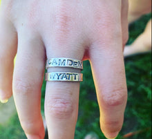 Load image into Gallery viewer, Sterling Silver Stacking Rings- PRE ORDER