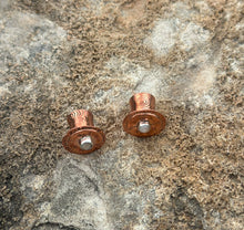Load image into Gallery viewer, Copper Ear Spools - 0 Gauge