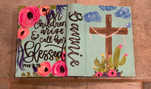 Load image into Gallery viewer, Hand Painted Journaling Bible