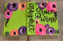 Load image into Gallery viewer, Hand Painted Journaling Bible