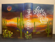 Load image into Gallery viewer, Hand Painted Journaling Bible