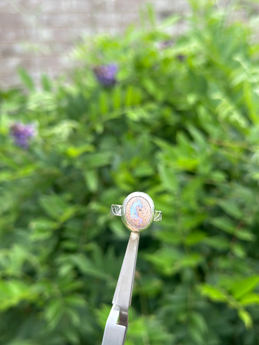 Mexican Fire Opal Ring - Size 8.5