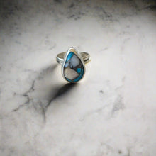 Load image into Gallery viewer, Kingman/Peruvian Opal Composite Ring

