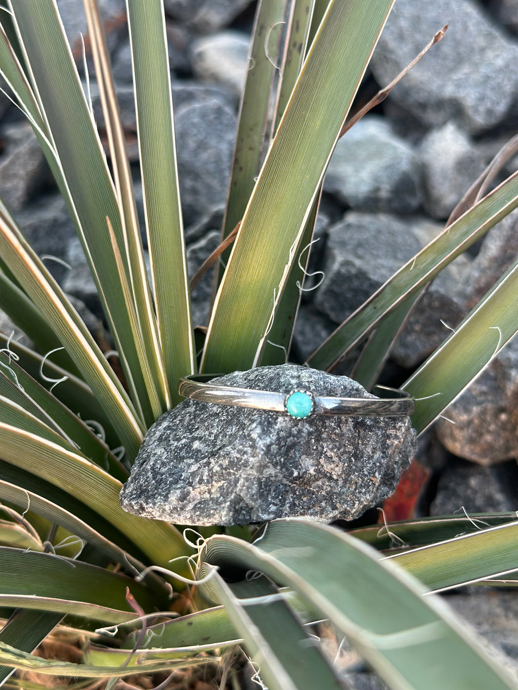 Kingman Turquoise Baby/Toddler Cuff