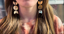 Load image into Gallery viewer, Changing Shape Earrings - Mixed Metal
