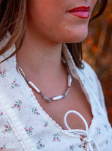 Load image into Gallery viewer, The Anchored Pearl necklace set
