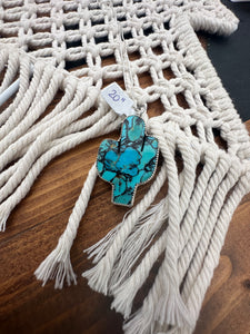 Kingman Composite Cactus Necklace