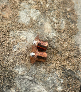 Copper Ear Spools - 0 Gauge